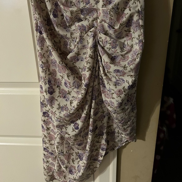 SHEIN floral purple dress - Picture 5 of 8